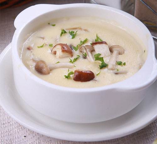 奶油蘑菇汤的功效及做法