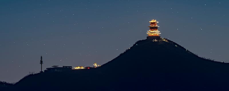 景山，位于北京市的西城区